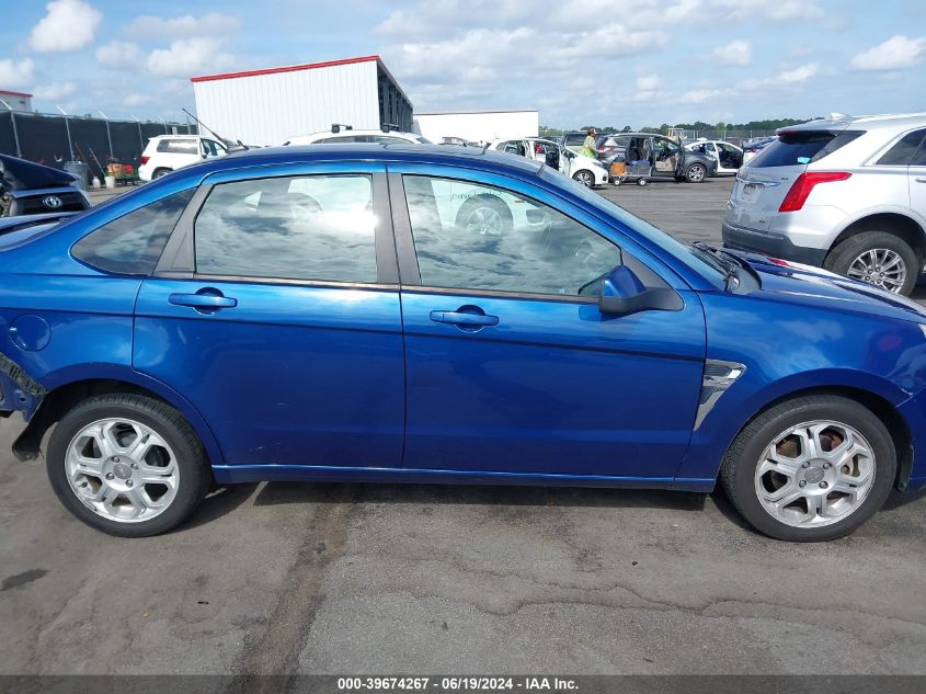 2008 Ford Focus Se/Ses VIN: 1FAHP35N88W281497 Lot: 40805191