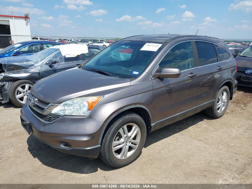 2011 Honda Cr-V Ex-L VIN: 5J6RE3H70BL017355 Lot: 39674268