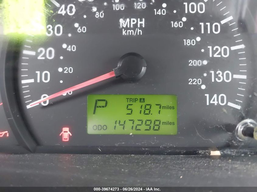 2006 Kia Spectra Ex/Lx/Sx VIN: KNAFE121165367800 Lot: 39674273