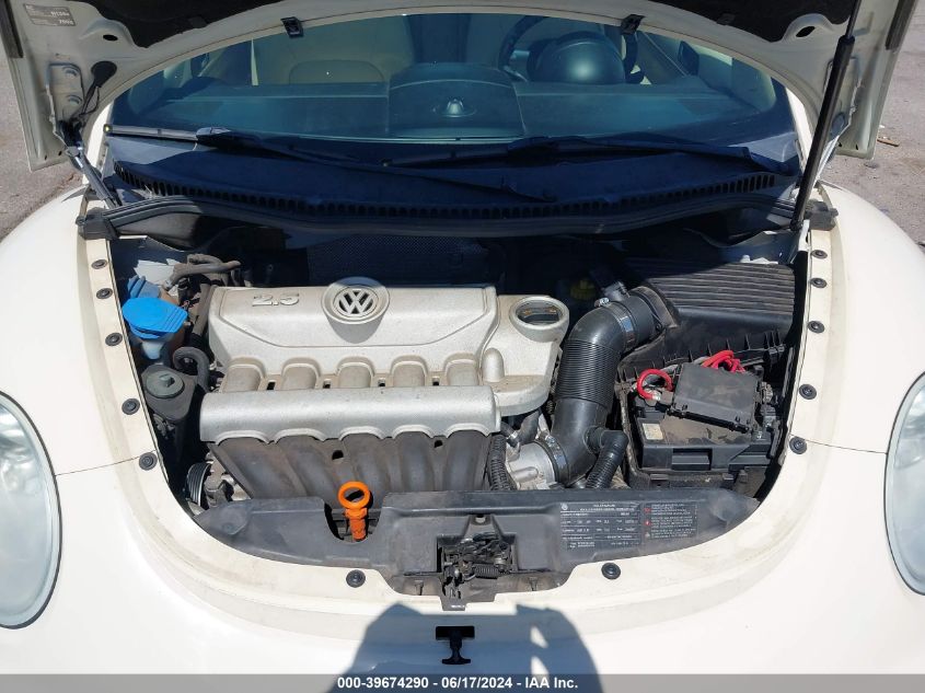 2009 Volkswagen New Beetle 2.5L VIN: 3VWRF31Y79M407249 Lot: 39674290