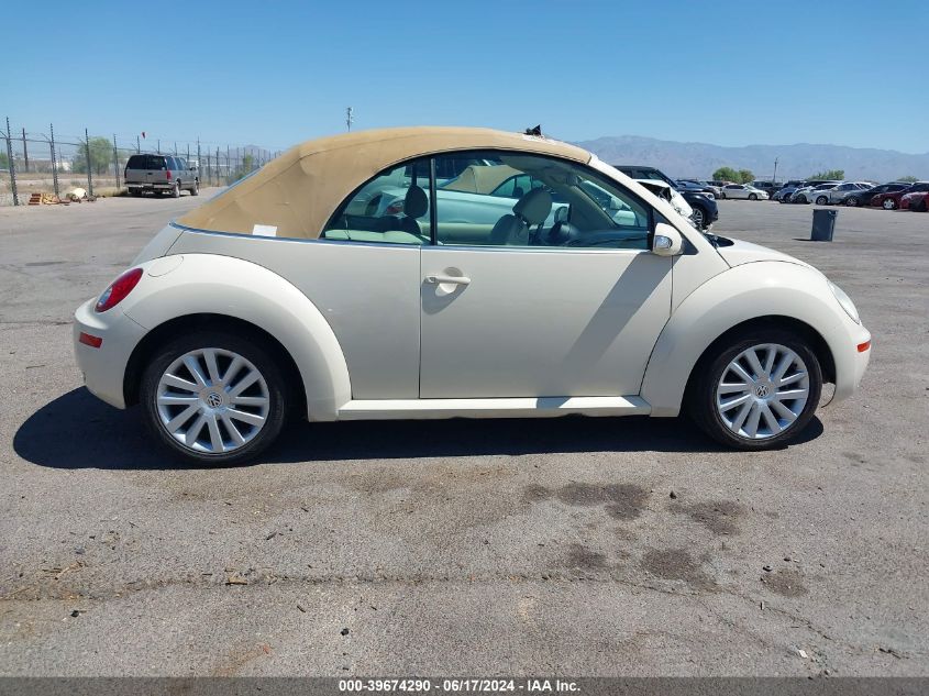 2009 Volkswagen New Beetle 2.5L VIN: 3VWRF31Y79M407249 Lot: 39674290