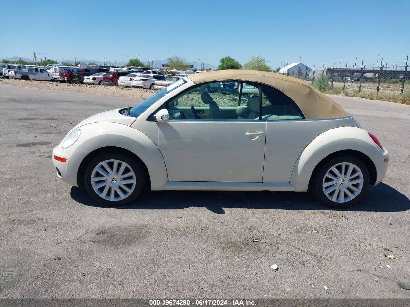 2009 Volkswagen New Beetle 2.5L VIN: 3VWRF31Y79M407249 Lot: 39674290