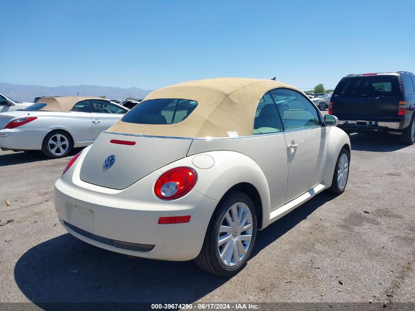 2009 Volkswagen New Beetle 2.5L VIN: 3VWRF31Y79M407249 Lot: 39674290