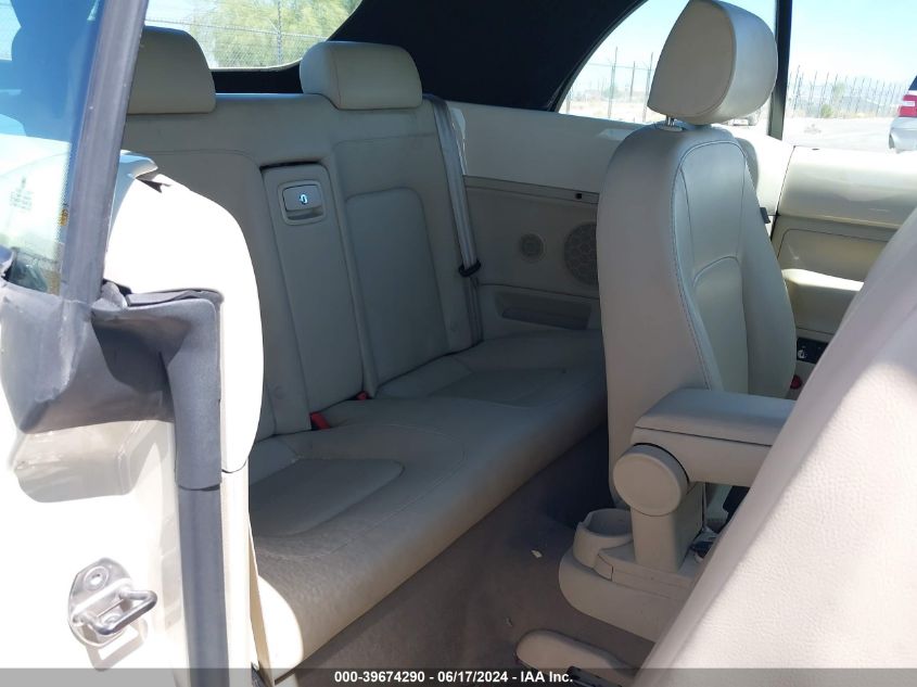 2009 Volkswagen New Beetle 2.5L VIN: 3VWRF31Y79M407249 Lot: 39674290