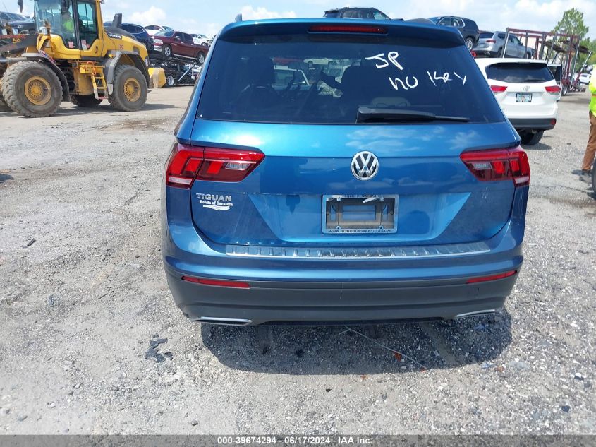 2019 Volkswagen Tiguan 2.0T S VIN: 3VV1B7AX7KM155763 Lot: 39674294