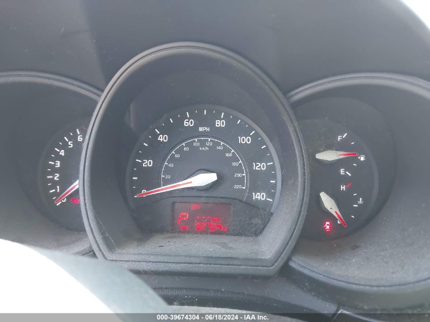 2016 Kia Rio Lx VIN: KNADM4A31G6643189 Lot: 39674304