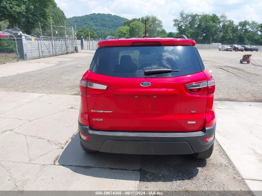 2020 Ford Ecosport Se VIN: MAJ3S2GE4LC336747 Lot: 39674308