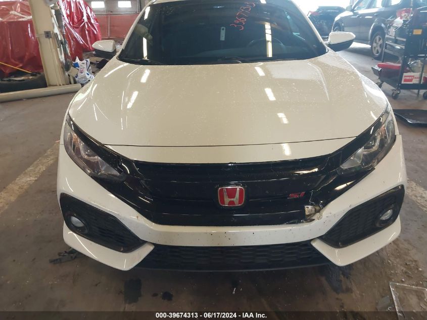 2019 Honda Civic Si VIN: 2HGFC3A55KH752290 Lot: 39674313