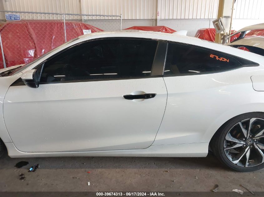 2019 Honda Civic Si VIN: 2HGFC3A55KH752290 Lot: 39674313