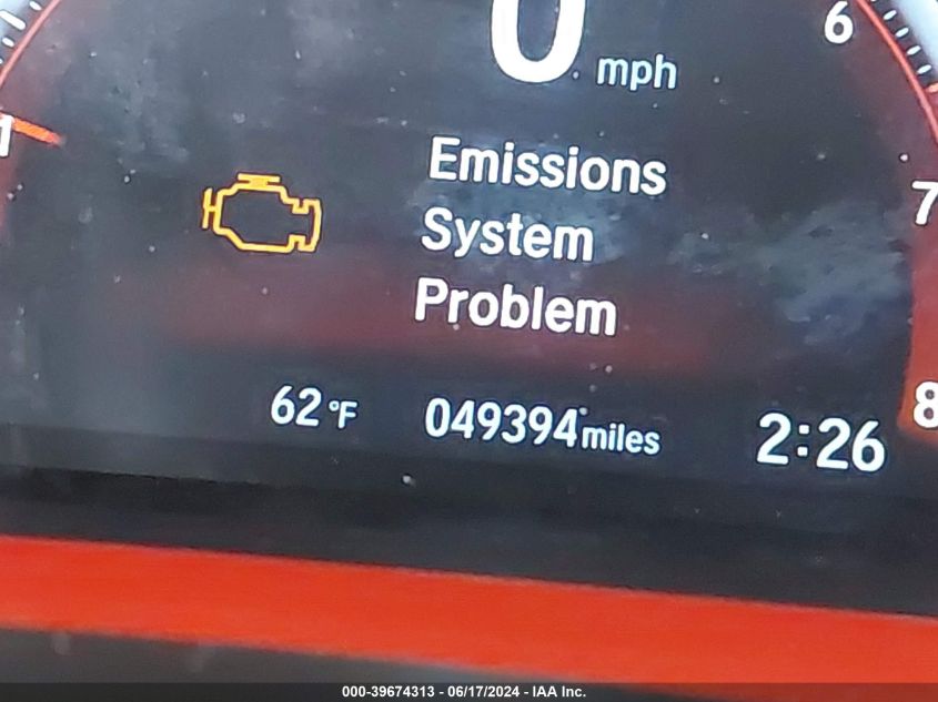 2019 Honda Civic Si VIN: 2HGFC3A55KH752290 Lot: 39674313