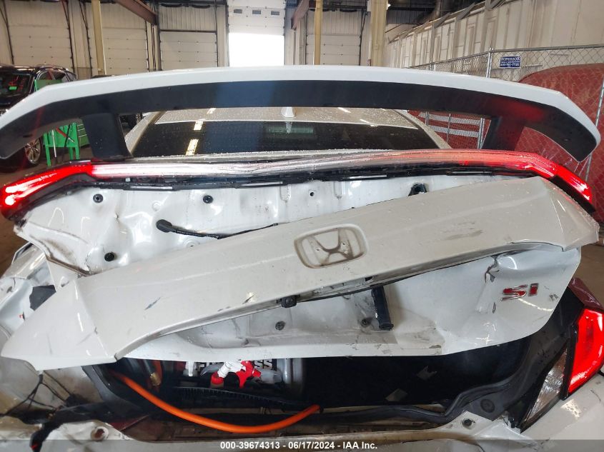 2019 Honda Civic Si VIN: 2HGFC3A55KH752290 Lot: 39674313