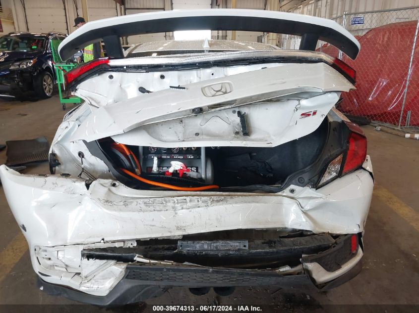 2019 Honda Civic Si VIN: 2HGFC3A55KH752290 Lot: 39674313