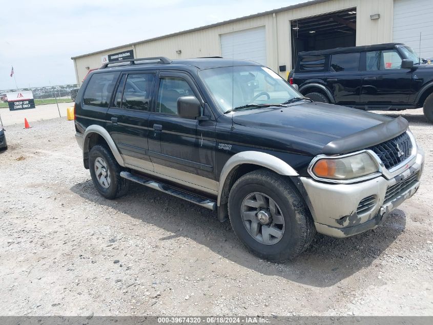 2003 Mitsubishi Montero Sport Xls VIN: JA4LS31R03J038343 Lot: 39674320