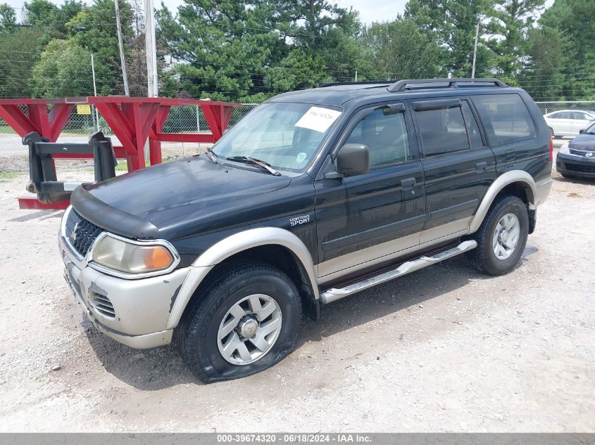 2003 Mitsubishi Montero Sport Xls VIN: JA4LS31R03J038343 Lot: 39674320