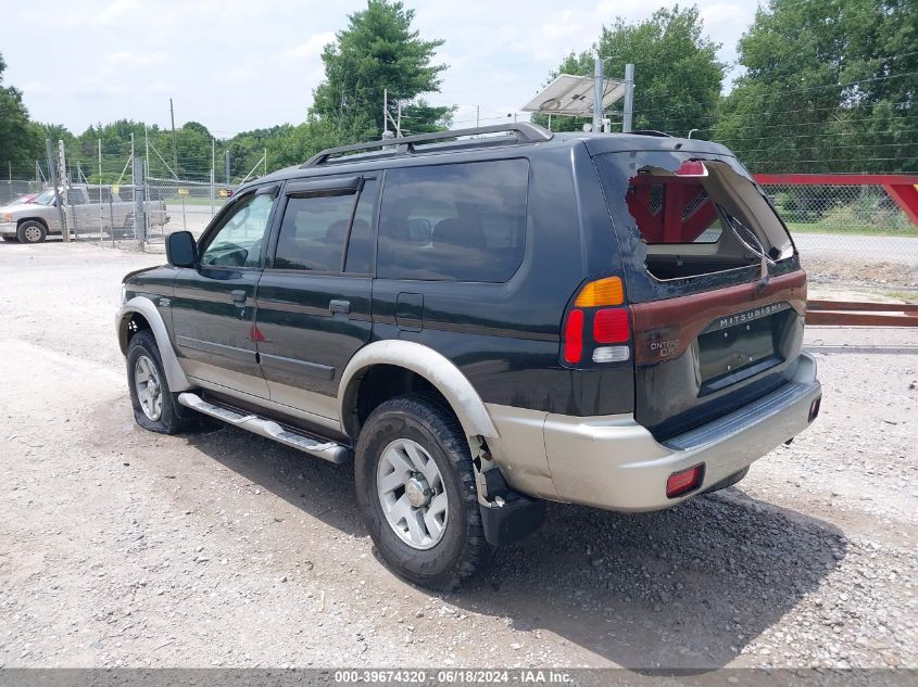 2003 Mitsubishi Montero Sport Xls VIN: JA4LS31R03J038343 Lot: 39674320