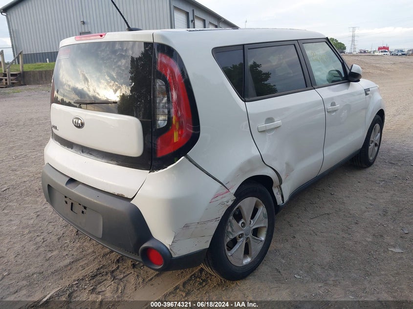2014 Kia Soul VIN: KNDJN2A2XE7011409 Lot: 39674321