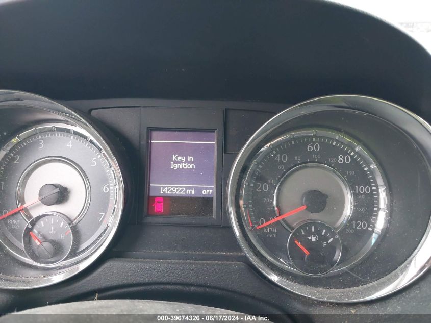 2013 Chrysler Town & Country Touring VIN: 2C4RC1BG9DR594047 Lot: 39674326