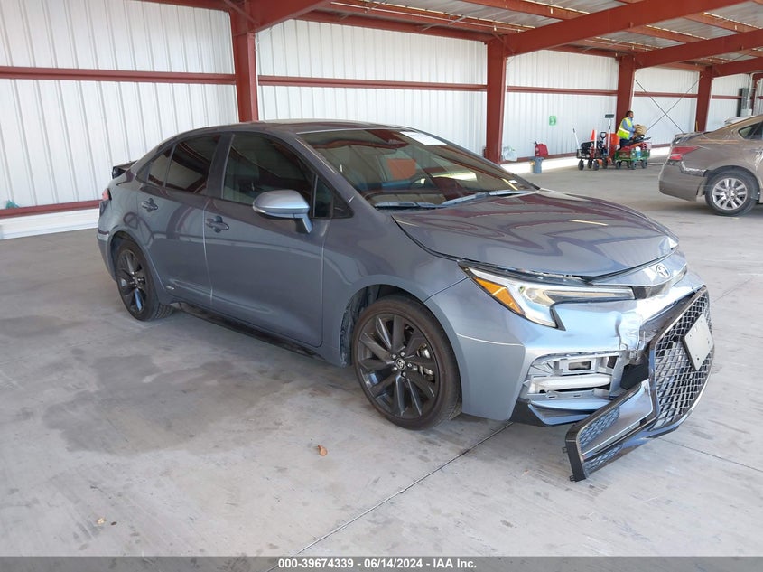 VIN JTDBDMHE6P3005619 2023 TOYOTA COROLLA HYBRID SE