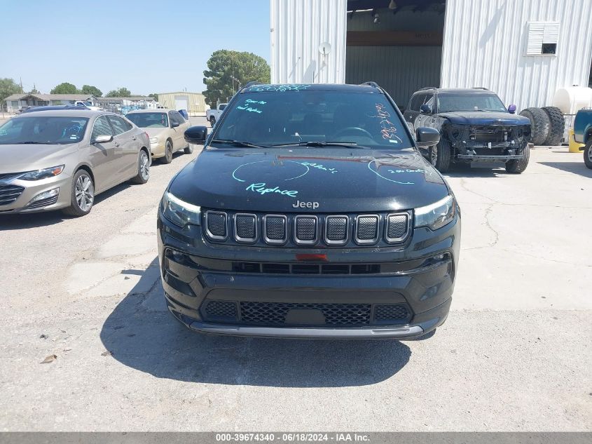 2022 Jeep Compass High Altitude 4X4 VIN: 3C4NJDCB9NT200618 Lot: 39674340