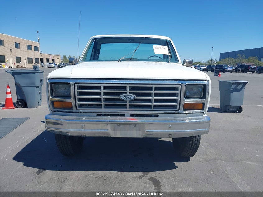 1986 Ford F250 VIN: 1FTHF25L1GPB51771 Lot: 39674343