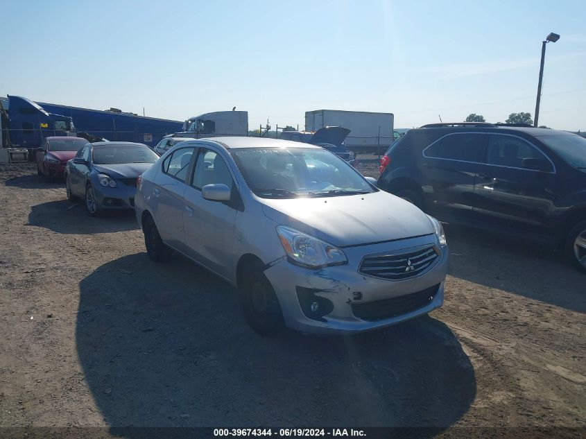 2017 Mitsubishi Mirage G4 Es VIN: ML32F3FJ5HHF11215 Lot: 39674344