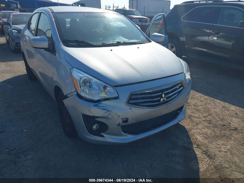 2017 Mitsubishi Mirage G4 Es VIN: ML32F3FJ5HHF11215 Lot: 39674344