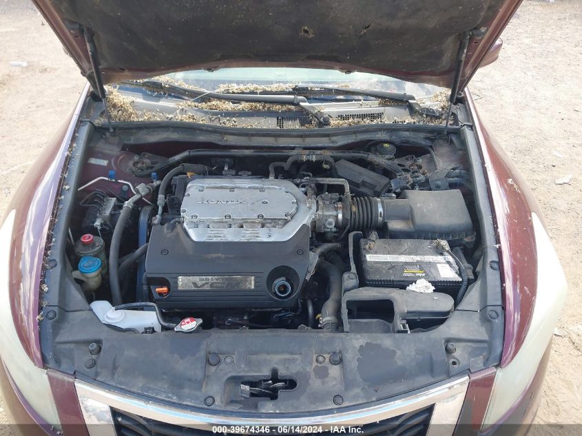 2009 Honda Accord 3.5 Ex-L VIN: 1HGCP36859A012631 Lot: 39674346