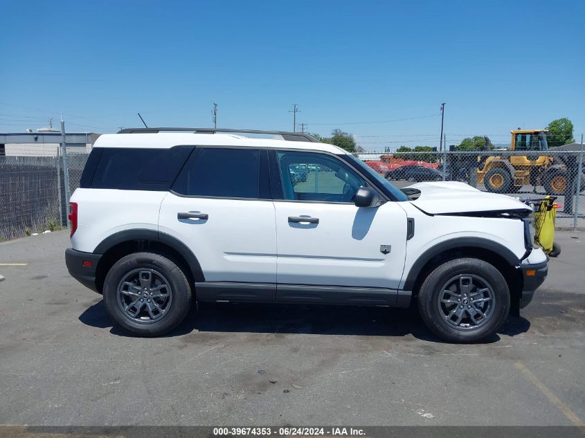 2023 Ford Bronco Sport Big Bend VIN: 3FMCR9B63PRE35108 Lot: 39674353