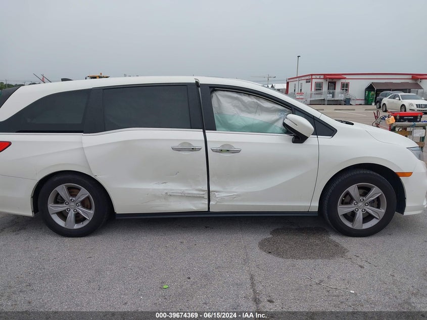 VIN 5FNRL6H76KB030319 2019 HONDA ODYSSEY EXL