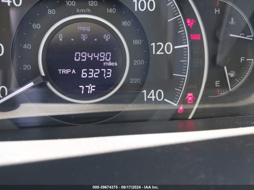 2014 Honda Cr-V Ex VIN: 2HKRM3H53EH513542 Lot: 39674375