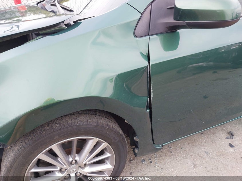 2014 Toyota Corolla Le Premium VIN: 5YFBURHE8EP061790 Lot: 39674383