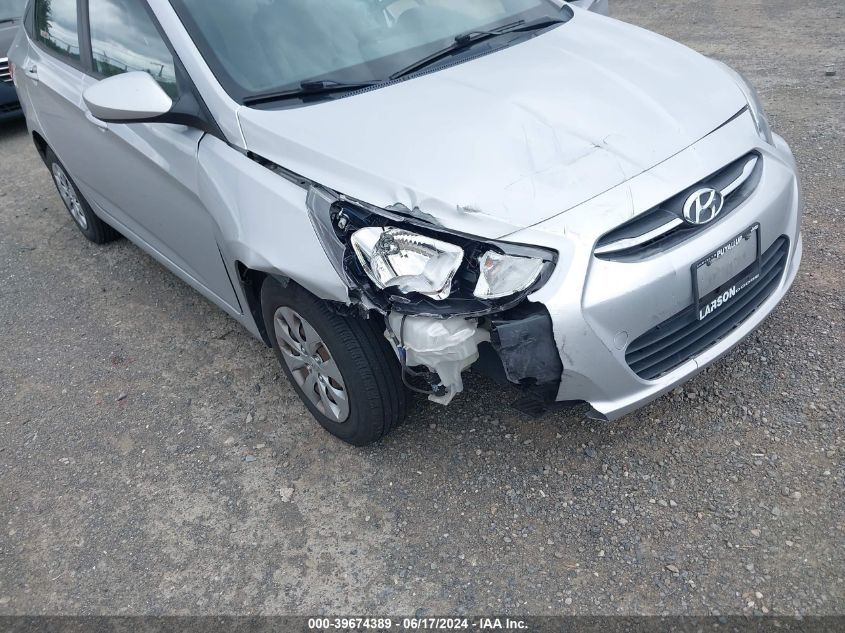 2016 Hyundai Accent Se VIN: KMHCT4AE7GU128336 Lot: 39674389
