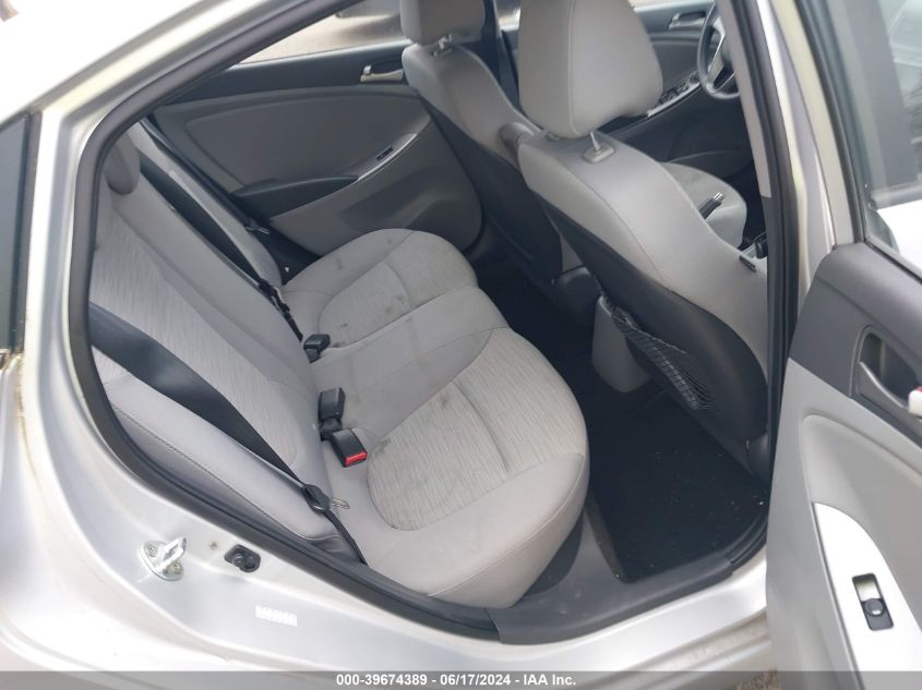 2016 Hyundai Accent Se VIN: KMHCT4AE7GU128336 Lot: 39674389