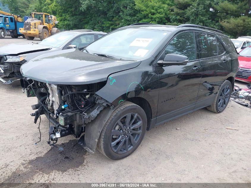 2022 CHEVROLET EQUINOX FWD RS - 2GNAXMEV0N6151485