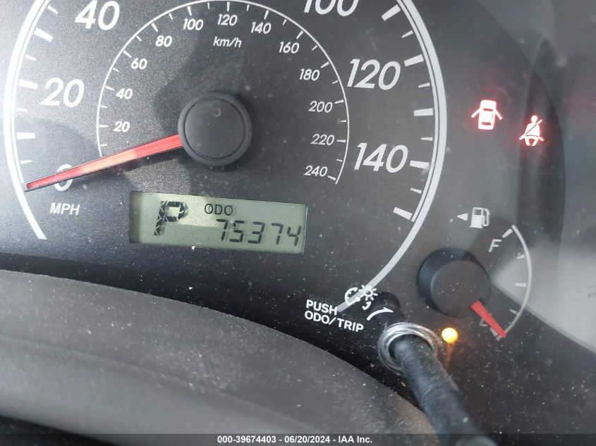 2009 Toyota Corolla VIN: 2T1BU40EX9C075629 Lot: 39674403