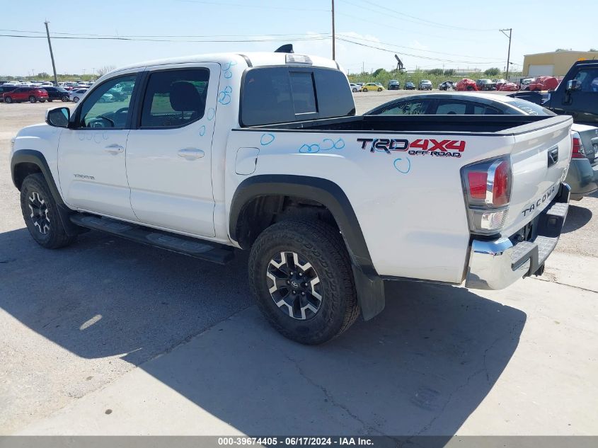 2023 Toyota Tacoma Trd Off Road VIN: 3TMCZ5ANXPM581749 Lot: 39674405