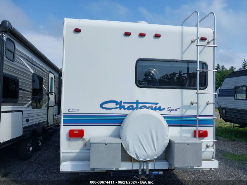 1998 Ford Econoline E350 Cutaway Van VIN: 1FDWE30S8WHB23341 Lot: 39674411