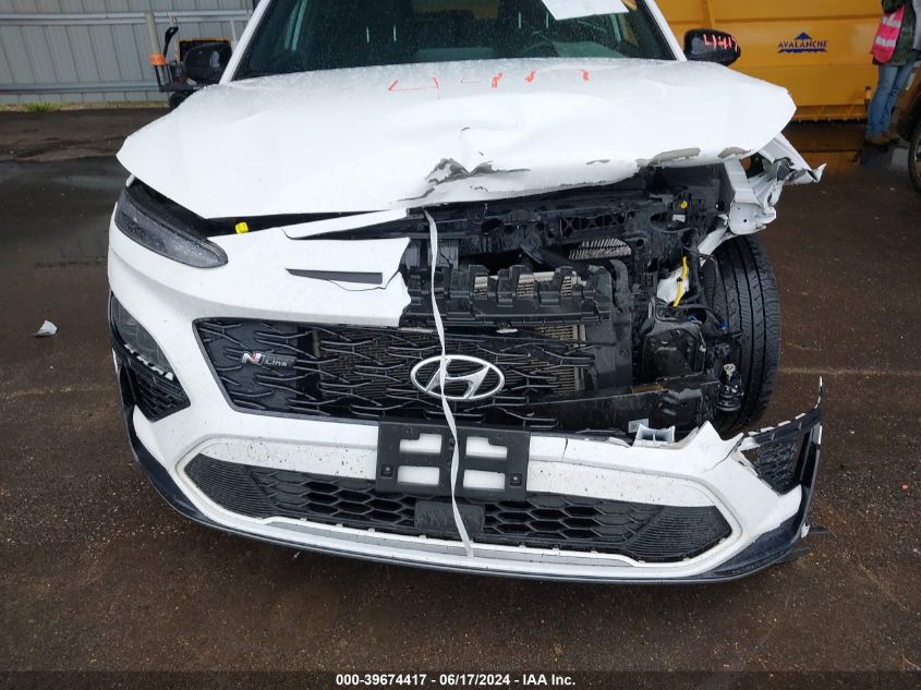 2022 Hyundai Kona N Line VIN: KM8K3CA36NU886217 Lot: 39674417