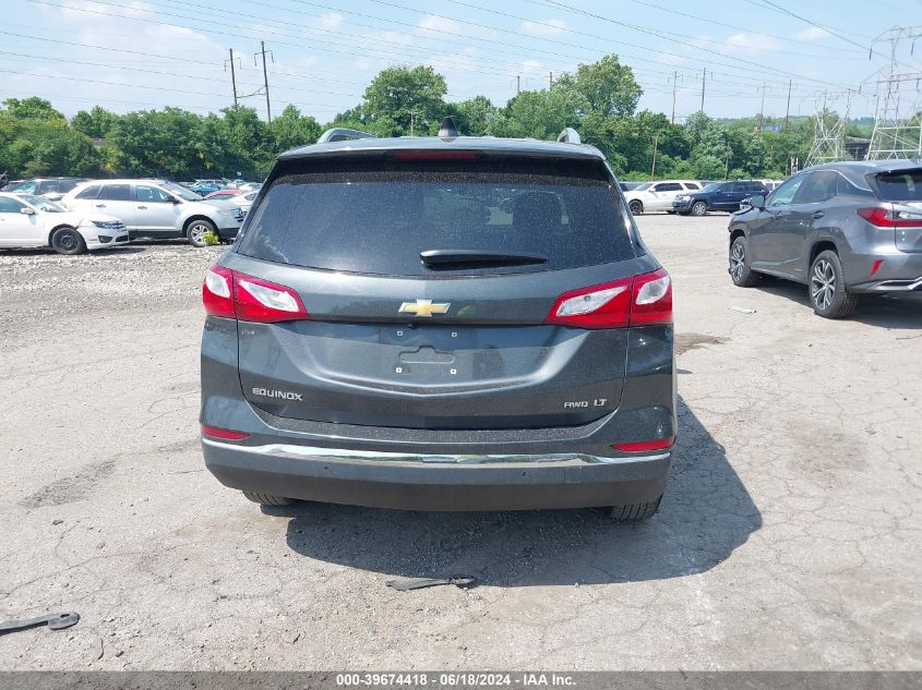 2019 Chevrolet Equinox Lt VIN: 2GNAXUEV0K6196342 Lot: 39674418