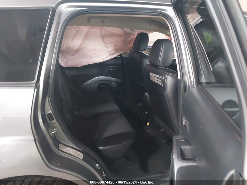 2013 Mitsubishi Outlander Se VIN: JA4JT3AW9DU019428 Lot: 39674420