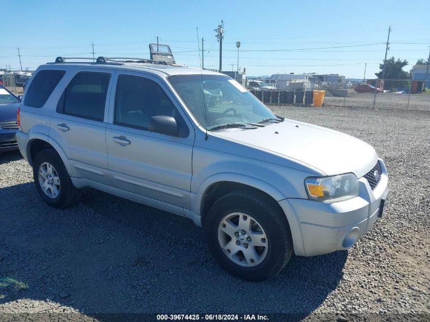 2006 Ford Escape Limited VIN: 1FMCU94126KA78555 Lot: 39674425