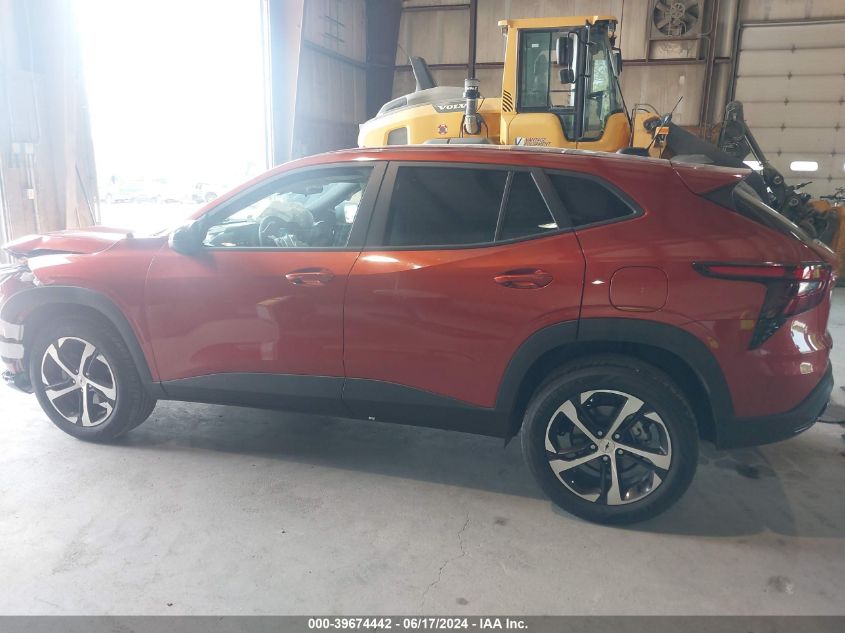 2024 Chevrolet Trax Fwd 1Rs VIN: KL77LGE23RC107898 Lot: 39674442