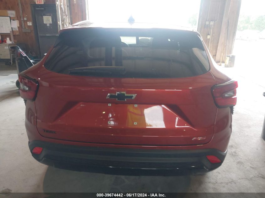 2024 Chevrolet Trax Fwd 1Rs VIN: KL77LGE23RC107898 Lot: 39674442