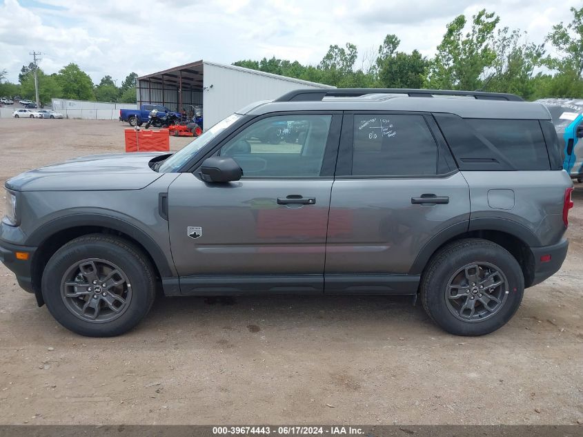 2024 Ford Bronco Sport Big Bend VIN: 3FMCR9B60RRE39300 Lot: 39674443