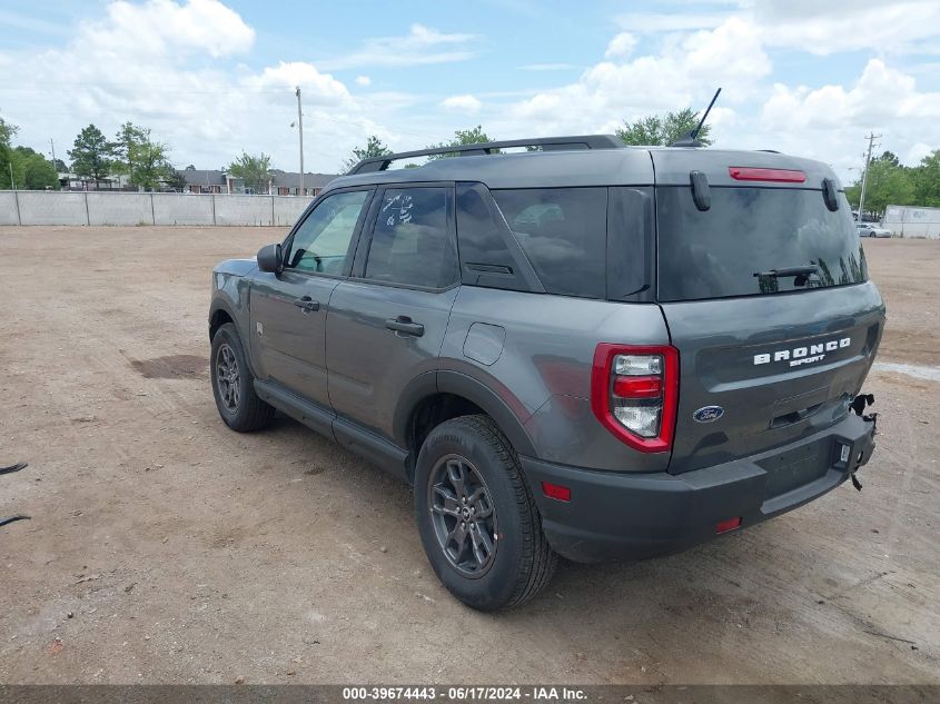 2024 Ford Bronco Sport Big Bend VIN: 3FMCR9B60RRE39300 Lot: 39674443