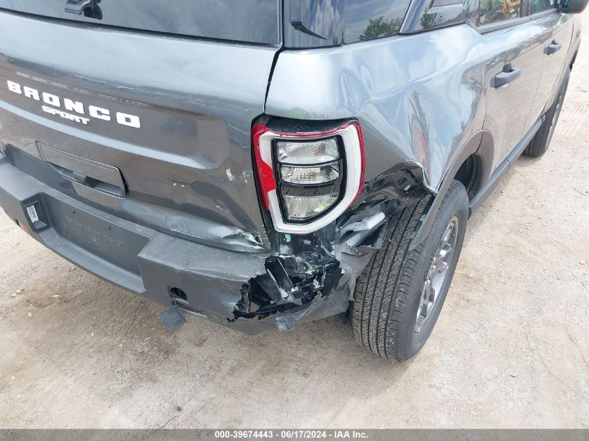 2024 Ford Bronco Sport Big Bend VIN: 3FMCR9B60RRE39300 Lot: 39674443