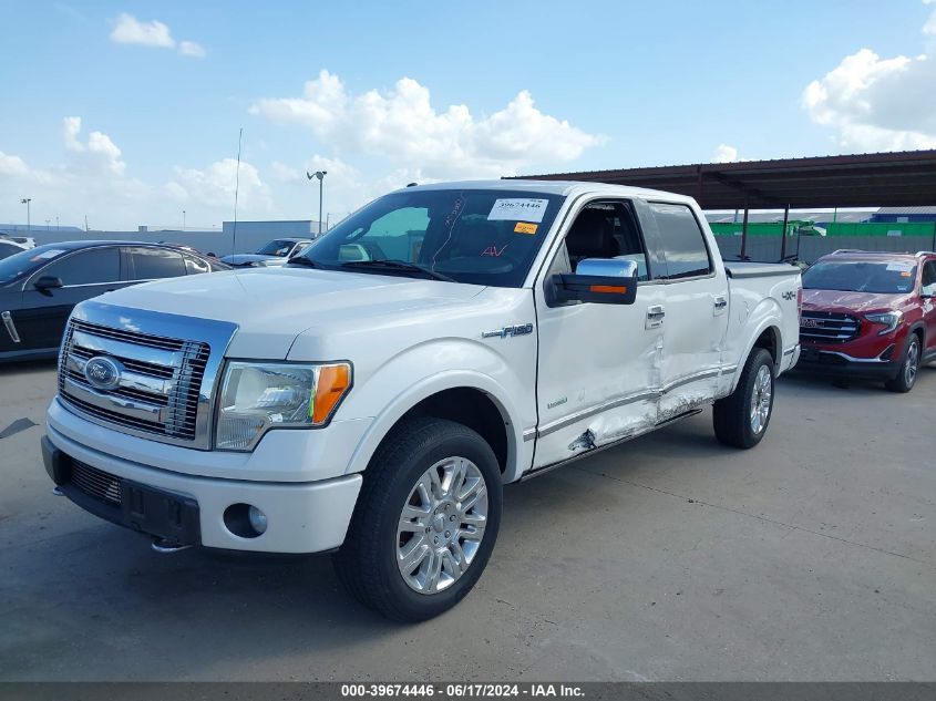 2012 Ford F-150 Platinum VIN: 1FTFW1ET0CFA12586 Lot: 39674446