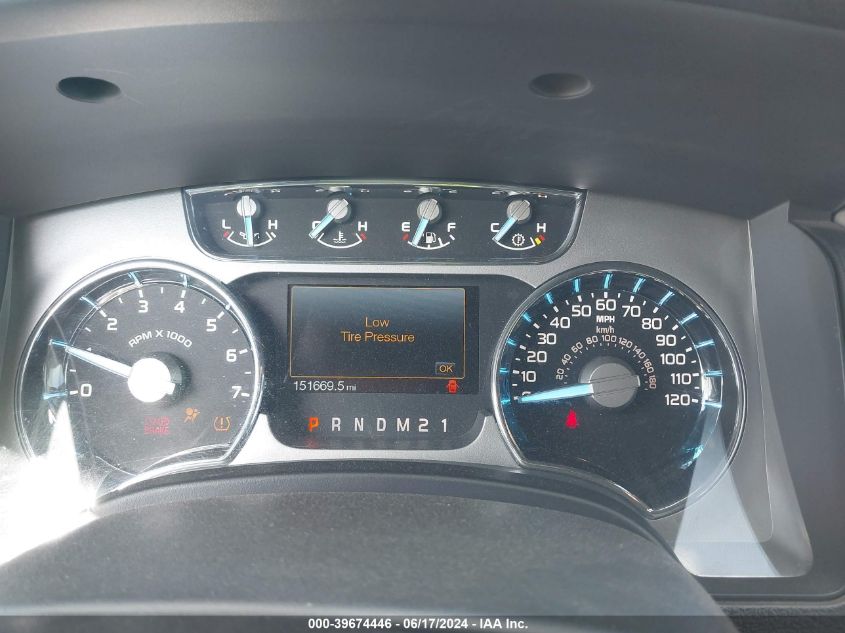 2012 Ford F-150 Platinum VIN: 1FTFW1ET0CFA12586 Lot: 39674446