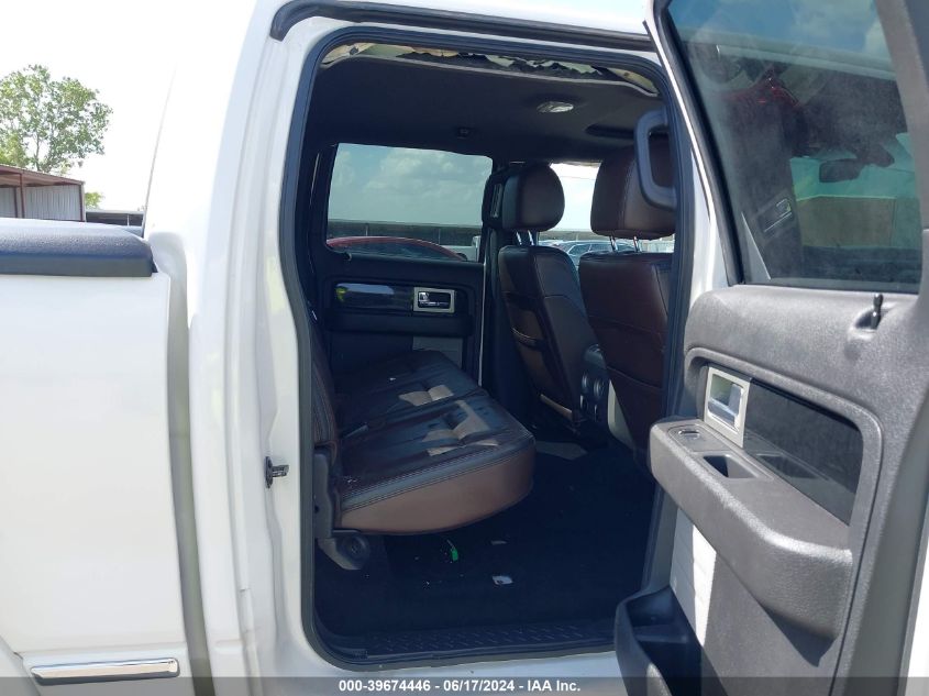 2012 Ford F-150 Platinum VIN: 1FTFW1ET0CFA12586 Lot: 39674446