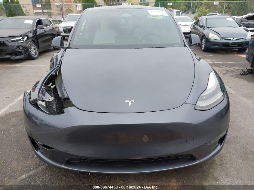 2022 TESLA MODEL Y - 7SAYGDEF0NF521783